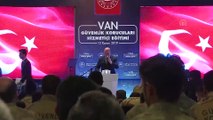 Soylu: '2019 yılı başlarken üç ana kriteri bu yılın ana teması olarak belirlemiştik; eğitim, denetim ve sürdürdüğümüz işleri takip' - VAN