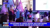 Volunteers sa Caraga region, nag-fund raising para sa quake victims sa Cotabato City