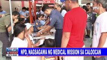 NPD, nagsagawa ng medical mission sa Caloocan