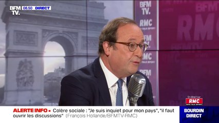 François Hollande estime que "diriger, c'est faire preuve d'autorité mais aussi d'humanité"