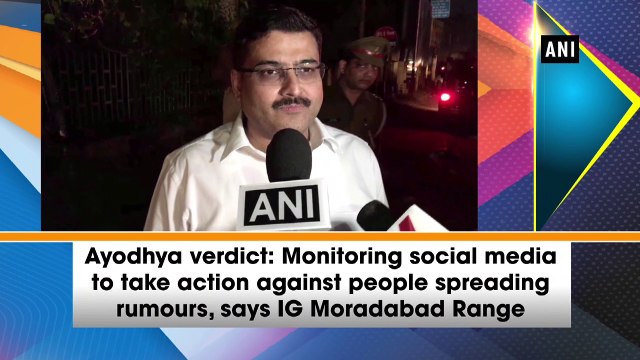 Ayodhya Verdict: Social media checks against people spreading rumours