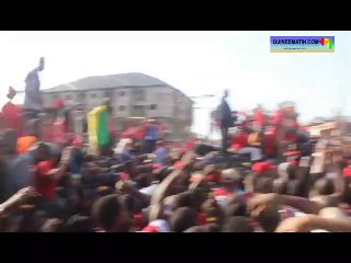Marche du Front national pour la défense de Constitution : le discours de Foniké Mengué