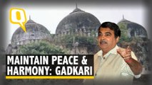 Nitin Gadkari, Welcomes Ayodhya Verdict, Appeals, ‘Maintain Peace'