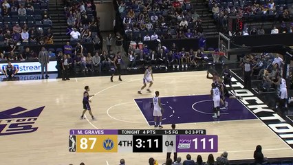 Eric Mika Posts 24 points & 16 rebounds vs. Santa Cruz Warriors