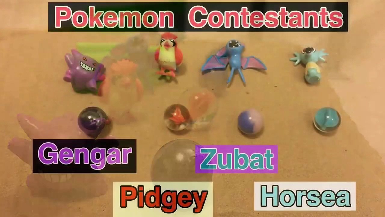 Pokemon Marble Race - Original Pokemon (2-3) - Toy Racing