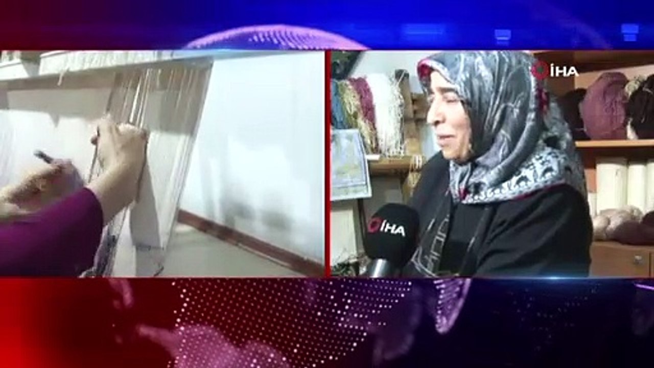 Halılar Altındağlı kadınların elinde hayat buluyor