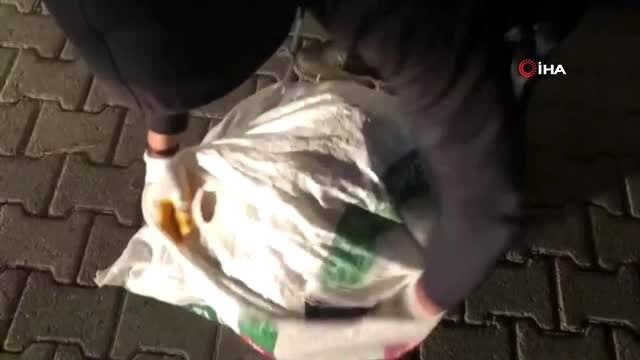 Terörün finans kaynağına büyük darbe, kullanıma hazır 489 kilogram esrar ele geçirildi