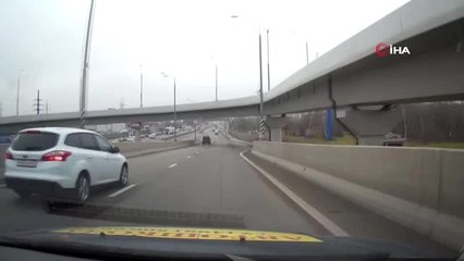 - Köprüden Otoyola Düşen Motosiklet Sürücüsü Öldü