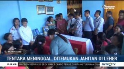 Kematian Janggal Seorang Tentara, Ditemukan Bekas Jahitan di Leher