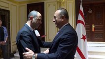 Çavuşoğlu, KKTC Başbakan Yardımcısı ve Dışişleri Bakanı Özersay ile görüştü
