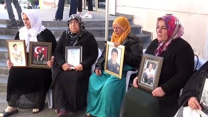 HDP Önündeki Ailelerin Evlat Nöbeti 68'nci Gününde