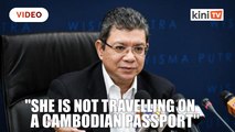 Saifuddin: Detained Cambodian Mu Sochua was not travelling on Cambodian passport