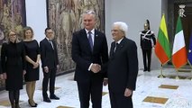 Mattarella incontra Gitanas Nausėda (08.11.19)