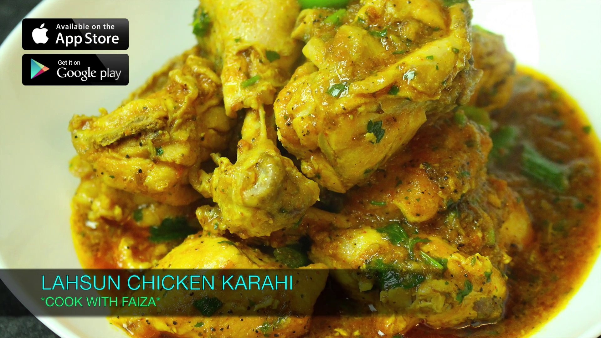 Lahsun Chicken Karahi Cook With Faiza Video Dailymotion