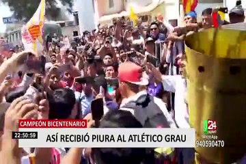 Campeón Bicentenario: ¡En caravana! Así recibió Piura al Atlético Grau