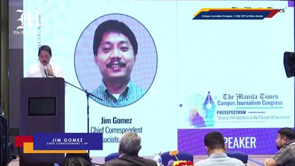 Campus Journalism Congress 2019 : Jim Gomez