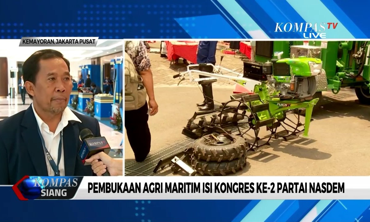 Kongres Ke-2 Nasdem Diisi Sidang Pleno dan Pameran