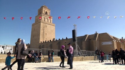 Tunus'ta Mevlit Kandili kutlamaları - Cumhurbaşkanı Kays Said - KAYRAVAN