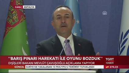 Bakan Çavuşoğlu: Özellikle Oradaki Petrol Rezervleri İçin Bulunduklarını da İtiraf Ediyorlar