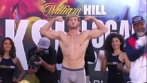 Logan Paul and KSI weigh-in ahead of grudge match