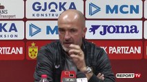 Report TV -Luan kundër vendit të fundit, trajneri i Partizanit: Lojtarët janë të vetëdijshëm