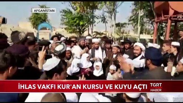 İhlas Vakfı Afganistan’da Kur’an Kursu, Su Kuyusu ve Külliye Açtı