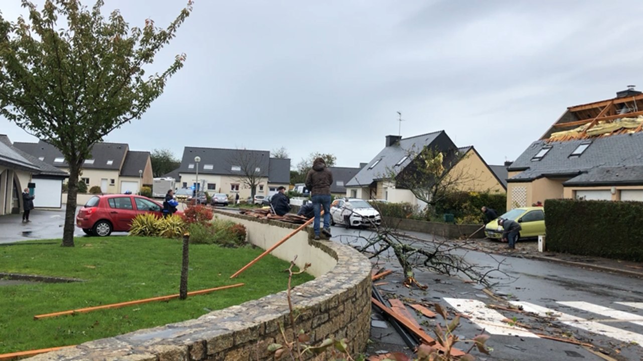 Morbihan : une tornade provoque de gros dégâts près d’Auray