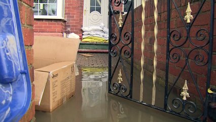 Residents in Doncaster protect their homes from flooding