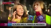 Şili'de belediye başkanı gazetecilerden 'Mirkelam' gibi kaçtı