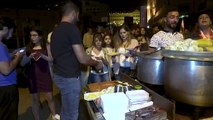 Lebanon protests a boon for street vendors