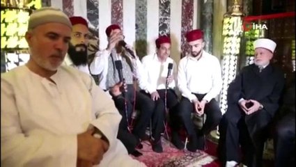 Mevlit kandili Mescidi Aksa'da kutlandı