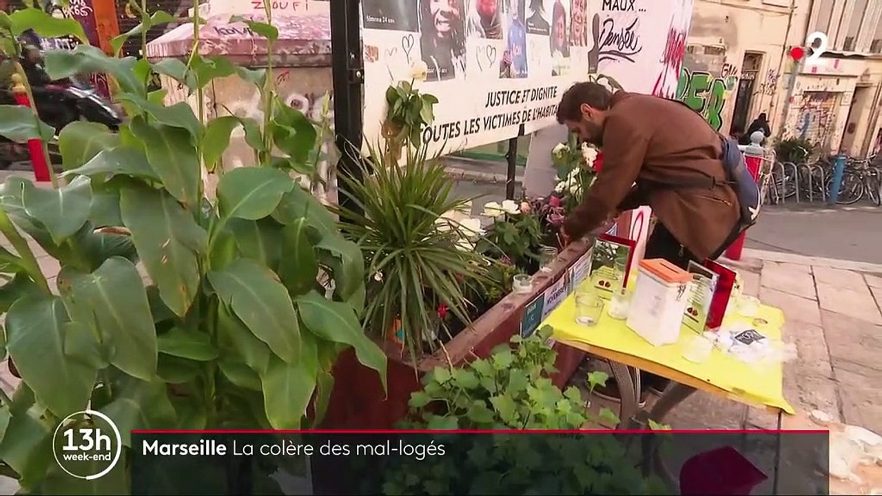 Marseille : les mal-logés en colère