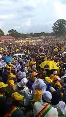 Kissidougou : marée jaune pour Alpha Condé