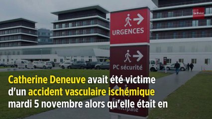 Catherine Deneuve, sortie d'affaire, « se repose »