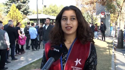 Küçükçekmeceli gençler Anıtkabir’e çıkarma yaptı