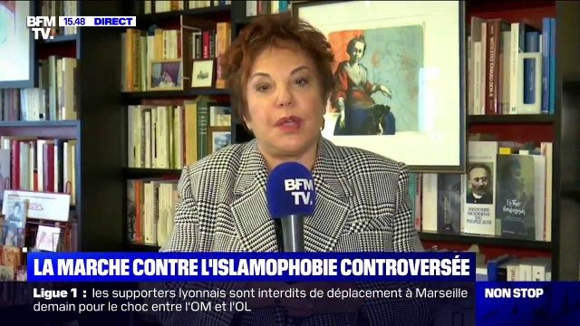 Moi, j'assume. La sénatrice EELV Esther Benbassa se rendra à la marche contre l'islamophobie à Paris