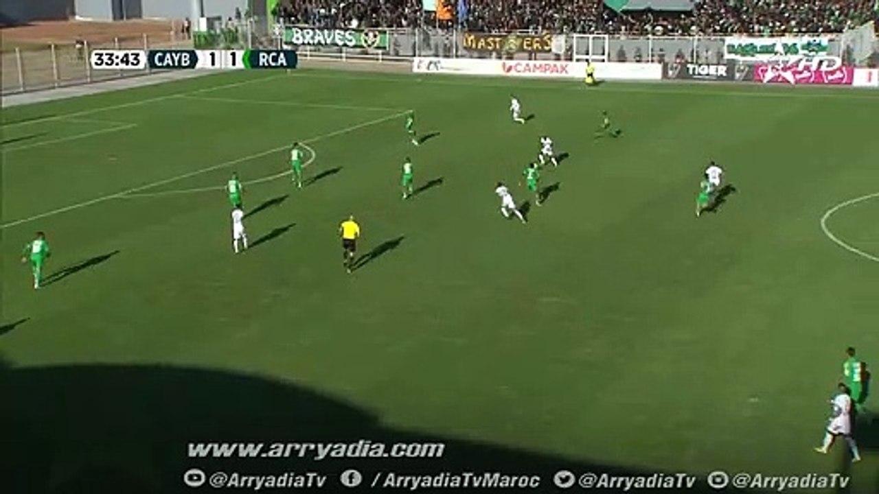 يوسفية برشيد 1-2 الرجاء الرياضي هدف كريم الهاشيمي في الدقيقة 34. - - البطولة_الإحترافيةمؤجل الجولة03