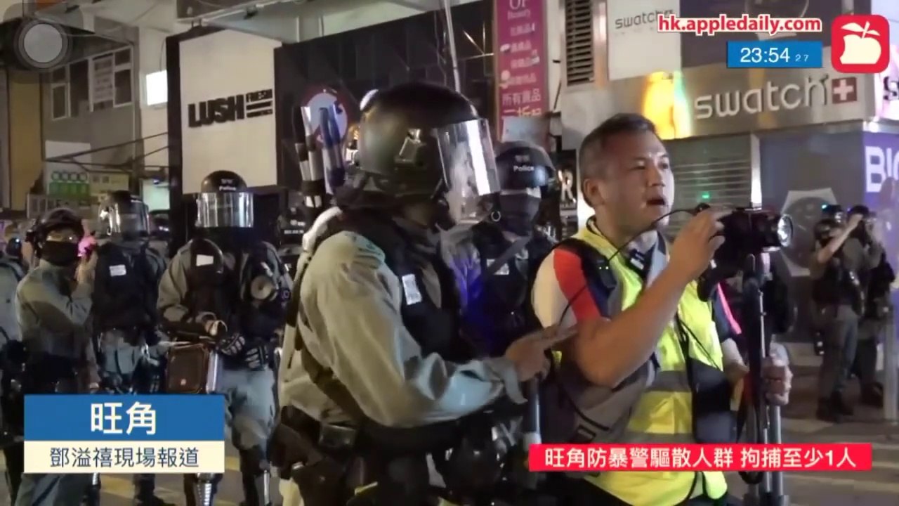 2019-11-09 立場記者 撚狗實況 旺角