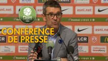 Conférence de presse AS Nancy Lorraine - ESTAC Troyes (0-0) : Jean-Louis GARCIA (ASNL) - Laurent BATLLES (ESTAC) - 2019/2020