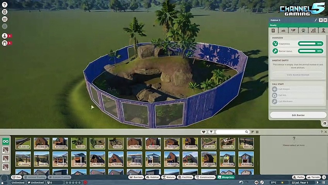 Tips & Tricks: Unlimited Blueprints, Terrain Stamps, Habitat & Barrier Tricks! #PlanetZoo