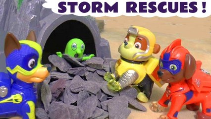 Paw Patrol Mighty Pups Storm Rescue with the Funny Funlings in this Toy Story Family Friendly Full Episode English Story for Kids