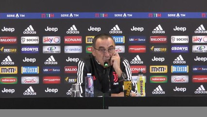 12e j. - Sarri : "Dans le futur, je vois plus Rabiot comme un meneur de jeu reculé"