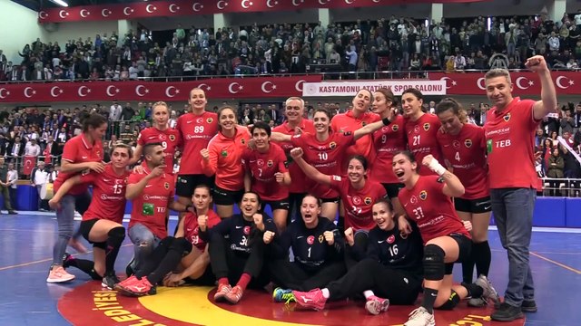 Hentbol - Kastamonu Belediyespor-Vaci NKSE maçının ardından - KASTAMONU