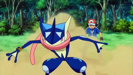 Greninja ash vs Mega Gardevoir (-live and learn)