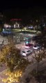 La place de la République à Dijon après une bagarre entre groupes de jeunes.