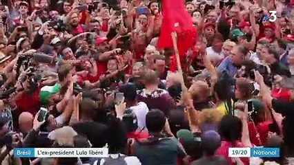 Brésil : l'ancien président Lula est sorti de prison