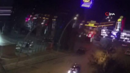 Başkent’te cadde ortasında işte böyle drift yaptı