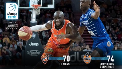 Jeep® ÉLITE : Le Mans vs Gravelines-Dunkerque (J8)