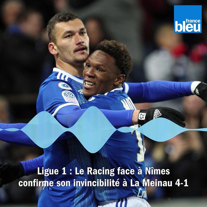 Ligue 1 : Le Racing face à Nîmes confirme son invincibilité à La Meinau 4-1