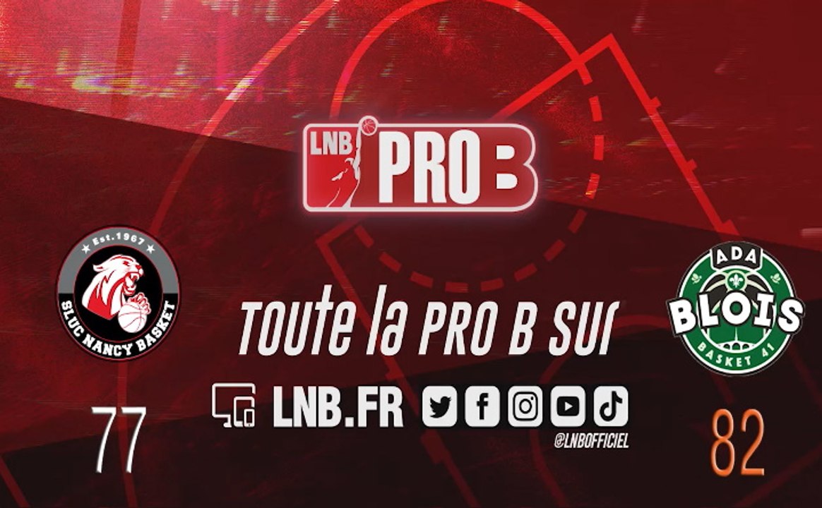 PRO B : Nancy vs Blois (J5)
